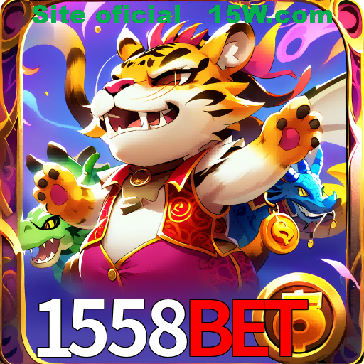 Imagem promocional da 1558Bet mostrando a plataforma e suas vantagens